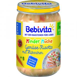 BEBIVITA Menü Gemüse-Risotto m.Hühnchen
