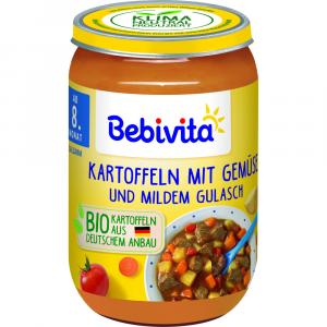 BEBIVITA Menü Kartoffeln m.Gemüse u.mildem Gulasch