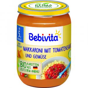 BEBIVITA Menü Makkaroni m.Tomatensauce u.Gemüse