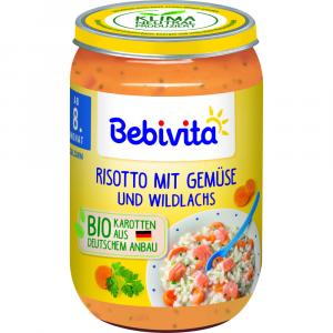 BEBIVITA Menü Risotto m.Gemüse u.Wildlachs