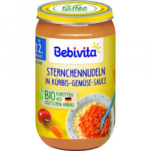BEBIVITA Menü Sternchennudeln in Kürbis-Gem.-Sauce
