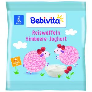 BEBIVITA Reiswaffeln Himbeere-Joghurt