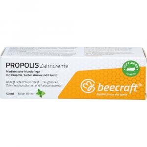 BEECRAFT Propolis Zahncreme Salbei Arnika Fluorid