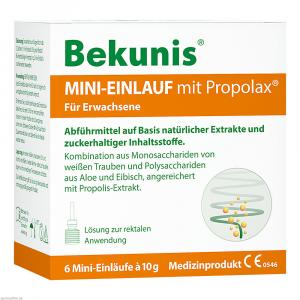 BEKUNIS Mini-Einlauf mit Propolax Klistiere