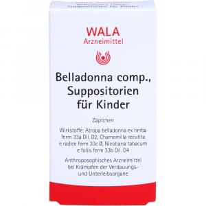 BELLADONNA COMP.Kindersuppositorien