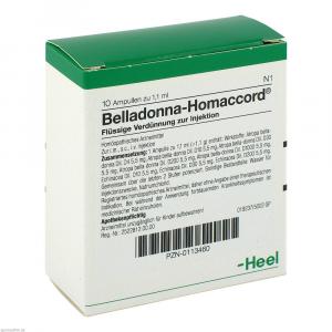 BELLADONNA HOMACCORD Ampullen