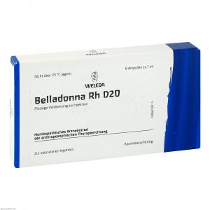 BELLADONNA RH D 20 Ampullen