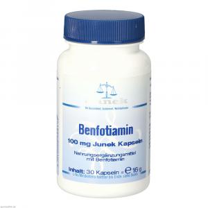 BENFOTIAMIN 100 mg Junek Kapseln