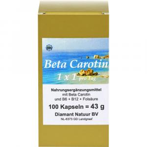 BETA CAROTIN 1x1 pro Tag Kapseln