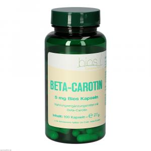 BETA CAROTIN 5 mg Bios Kapseln