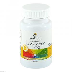BETA CAROTIN KAPSELN 15 mg natürlich