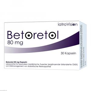 BETORETOL 80 mg Kapseln