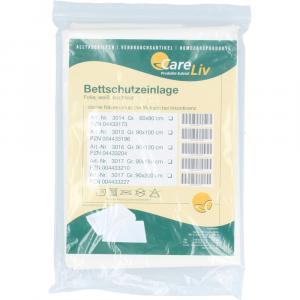 BETTSCHUTZEINLAGE Folie 60x90 cm weiß