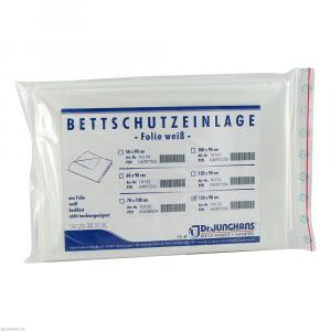 BETTSCHUTZEINLAGE Folie 90x150 cm weiß