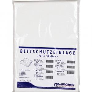 BETTSCHUTZEINLAGE Folie Molton 50x90 cm