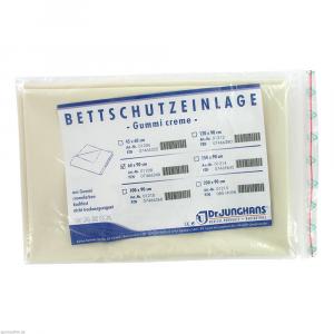 BETTSCHUTZEINLAGE Gummi 60x90 cm creme