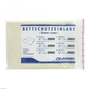 BETTSCHUTZEINLAGE Gummi 90x200 cm creme
