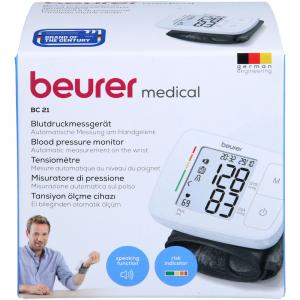 BEURER BC21 Blutdruckmessger.sprech.DE/EN/FR/IT/TR