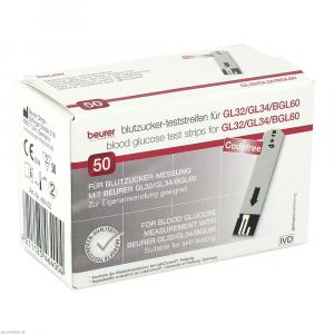BEURER GL32/GL34/BGL60 Blutzucker-Teststreifen