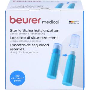 BEURER Sicherheitslanzetten steril 28 G 2,2 mm