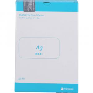 BIATAIN Ag Schaumverband 10x20 cm nicht haftend
