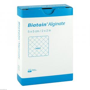 BIATAIN Alginate Kompressen 5x5 cm