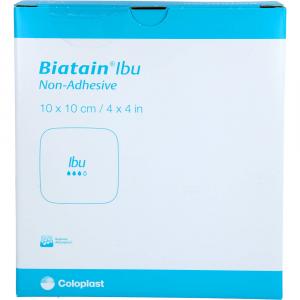 BIATAIN Ibu Schaumverband 10x10 cm nicht haftend
