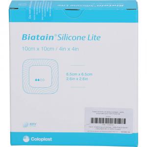BIATAIN Silicone Lite Schaumverband 10x10 cm