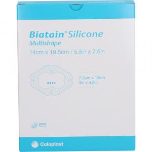 BIATAIN Silicone Schaumverb.Multishape 14x19,5 cm