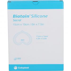 BIATAIN Silicone Schaumverb.Sakrum klein 15x19 cm