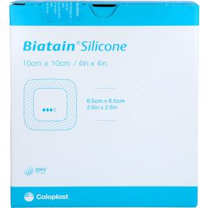 BIATAIN Silicone Schaumverband 10x10 cm