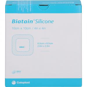 BIATAIN Silicone Schaumverband 10x10 cm