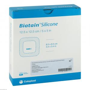 BIATAIN Silicone Schaumverband 12,5x12,5 cm