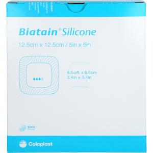 BIATAIN Silicone Schaumverband 12,5x12,5 cm