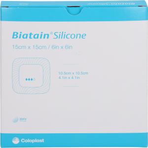 BIATAIN Silicone Schaumverband 15x15 cm