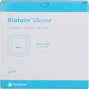BIATAIN Silicone Schaumverband 17,5x17,5 cm