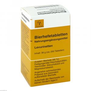 BIERHEFE TABLETTEN Levurinetten