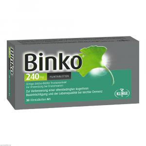 BINKO 240 mg Filmtabletten