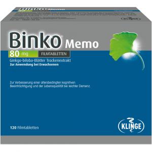 BINKO Memo 80 mg Filmtabletten