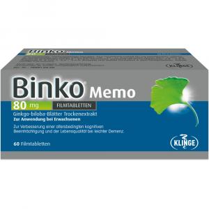 BINKO Memo 80 mg Filmtabletten