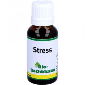BIO BACHBLÜTEN Stress Tropfen f.Hund/Katze/Pferd