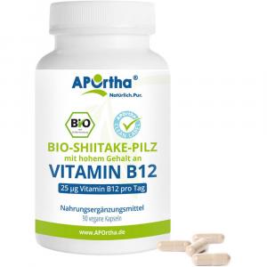 BIO SHIITAKE-Pilz mit hohem Vit.B12-Gehalt Kapseln