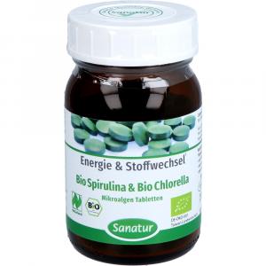 BIO SPIRULINA und Bio Chlorella Tabletten