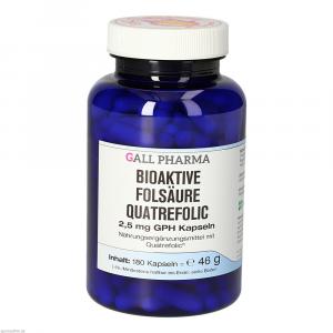 BIOAKTIVE Folsäure Quatrefolic 2,5 mg GPH Kapseln