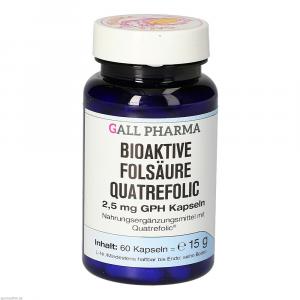 BIOAKTIVE Folsäure Quatrefolic 2,5 mg GPH Kapseln
