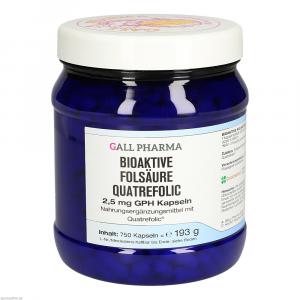 BIOAKTIVE Folsäure Quatrefolic 2,5 mg GPH Kapseln