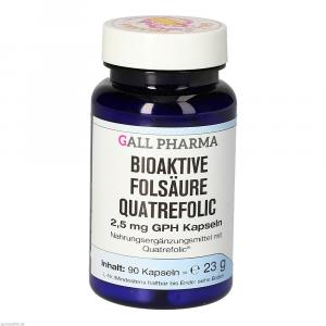 BIOAKTIVE Folsäure Quatrefolic 2,5 mg GPH Kapseln