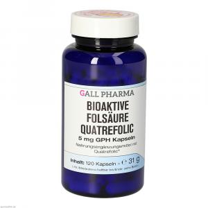 BIOAKTIVE Folsäure Quatrefolic 5 mg GPH Kapseln