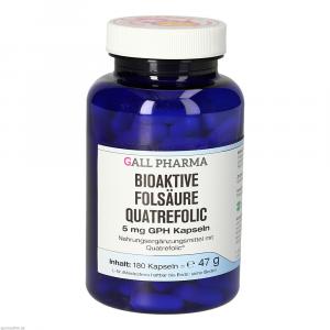 BIOAKTIVE Folsäure Quatrefolic 5 mg GPH Kapseln