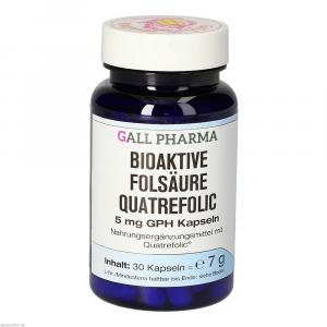 BIOAKTIVE Folsäure Quatrefolic 5 mg GPH Kapseln